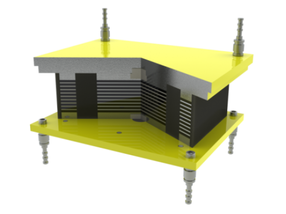 鉛芯隔震橡膠支座